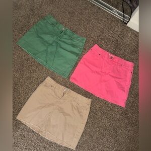 GAP mini skirts